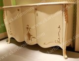 Ivary Lacquer Top Design Classic Sideboard, Living Decoration Cabinet Dining Cupboard