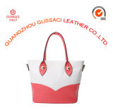 Classical Lovely White and Red Color Shopping Handbag for Dropship