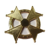 Custom Star Flower Round Metal Craft