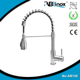 Withdrawing Stainless Steel 304 Sanitary Ware Kitchen Faucet (AB136)