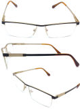 Classic Metal and Acetate Optical Frame Eyeglass and Eyewear (W023)