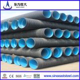 Black HDPE Double-Wall Corrugated Pipe