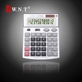 12 Digits Dual Solar Power Desktop Finance Calculator with Big Screen