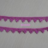 Purple Small Flower Chemical Lace for Dress