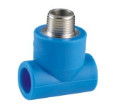 New PPR Water Supply Fittings Series Copper Male Tee
