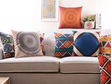 Geometry Transfer Printed Cushion Fashion Decorative Cushion (SPL-439)