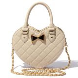 Heart-Shaped PU Women's Fashion Bag Handbag (NS-214)