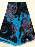 New African Velvet Lace with Stones (6801)