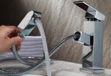 New Square Pull out Basin Faucet