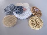 Cordierite Foam Honeycomb Ceramic Filter Slice