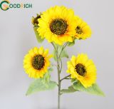 Handmade Silk Sunflower with 5heads