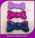 Gradient Colorful Hair Accessories in Butterfly Shape Made of PVC