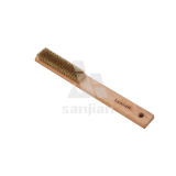 The Newest Style Brass Wire Brush with Wooden Handle, Brush Steel Wire Brush Cleaning Brush (SJIE3078)
