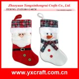 Christmas Decoration (ZY15Y106-1-2) Christmas Sock Item