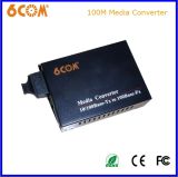 Sc Connector 10/100m Ethernet 20km Fiber Media Converter