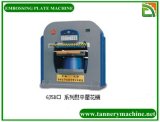 Plate Embossing Machine in Leather Making Process