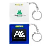 Promotional Tape Measure/Level Key Chain