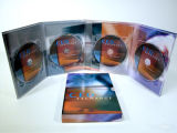 DVD Replication in 8PP Gatefold with Slipcase Packing
