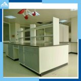 Floor Mounted Steel Bench with Reagent Shelf (Beta-A-01-06c)