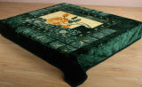 100% Polyester Raschel Quality Printed and Super Soft Mink Blanket