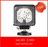 Spot Flood Beam Square 15W LED Work Light for Tractor (315SS)