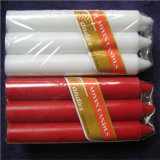 1.65X20cm/35g White Stick Candle to West Africa