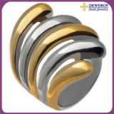 High Quality Stainless Steel Exaggerated Ring Fashion Accessories for Women (SSR3062)