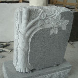 European Polished Carving Granite and Marble Headstone, Monument, Tombstone