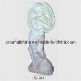 White Marble Stone Figure Carving Sculpture