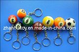 Plastic Billiards Key Chain