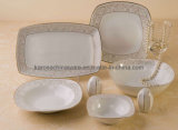 Pastel&Pure Porcelain Tableware/Ktichenware/Tea/Coffee/Dinnerware Sets (K1624-E4)