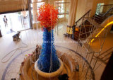 Blow Glass Artistic Sculpture for Hotel Decoration