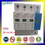 Surge Arrester 40ka 420V 4 Pole 3p+N-PE 40A Lightning Prevention Hot Sale Surge Protective Device