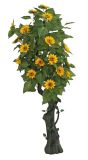 Decorative Artificial Flowers and Plants of Sunflower