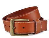 High Quality of Man's Fashion Genuine Belt with Stitched