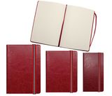 Promotional Leather Notebook with Rubber Band - N1406