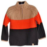 Kids Apparel Knitting Sweater / Pullover Sweater 1/4 Zip