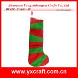 Christmas Decoration (ZY14Y633 30'') Christmas Streak Sock