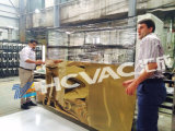 Hcvac Stainless Steel Sheet Pipe PVD Tin Titanium Gold Coating Machine Equipment