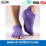 Half Toe Sporting Goods Grip Yoga Ankle Socks