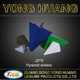 Pyramid Type Lead Sinkers (003)