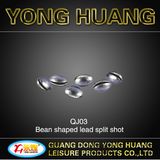 Bean Type Lead Spilt Shot