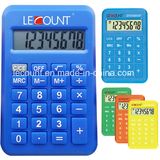 Promotional Gift 8 Digits Dual Power Pocket Calculator with Various Colors (LC396B)