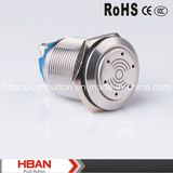 Hban (19mm) Screw Terminal Can Illumination IP50 12V Buzzer