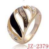 Jz-2379 Fashion Enamel Gemstone Ring