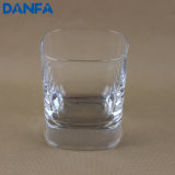 8oz. Square Glass Tumbler (Mouth Blown & Exceptional Clarity)