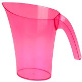 New 1.5L Pink Plastic Kitchen Water Pitcher