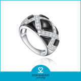 OEM Accepted Spanish Silver Ring Jewellery with Logo (R-0517)
