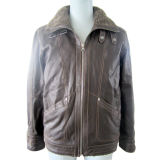 Windproof Genuine Leather Garment (TTM 12-38-B)