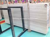 White Wood Marble for Flooring Tile Slab